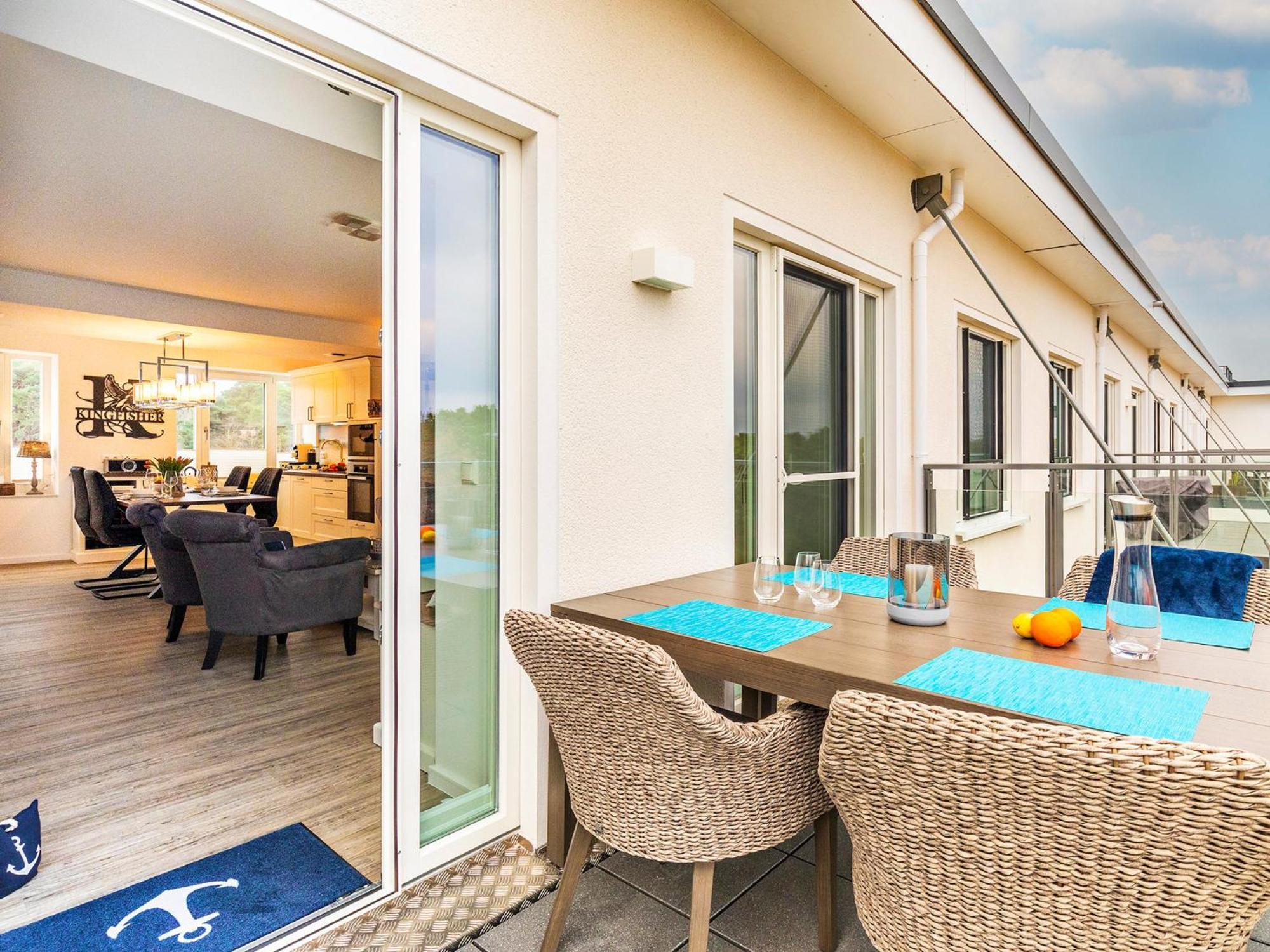 Fewo Prora - Kingfisher Dachterrasse Binz Exteriér fotografie